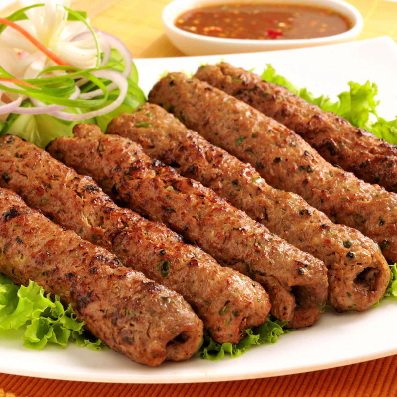 Frozen halal Beef Seekh Kebab by Meals by Mimi — 15 pieces ready to cook